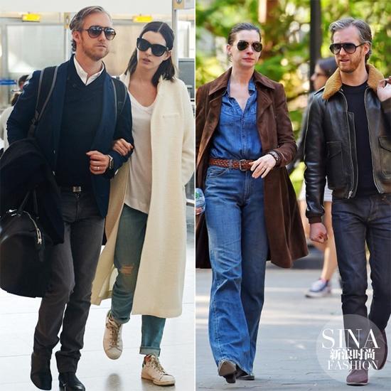 孕前海瑟薇跟老公出街，簡(jiǎn)直就是穿搭范本