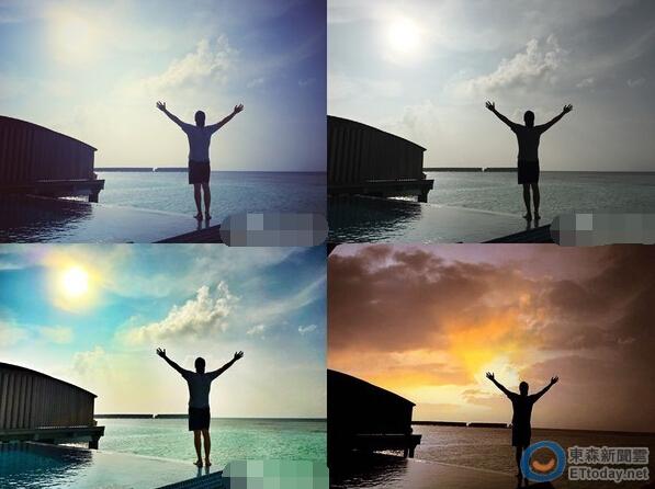 趙又廷為拍美照面海站一天 趙又廷為拍美照面海站一天