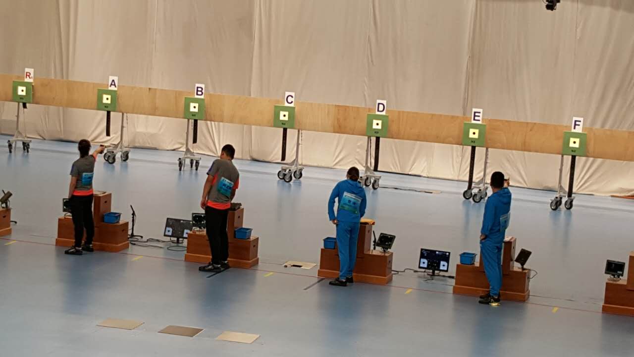 全運會10米氣手槍混合團體 何正陽、周瑩為河南再摘一銀