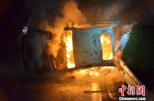 圖為事故現(xiàn)場。嚴(yán)光濤 攝