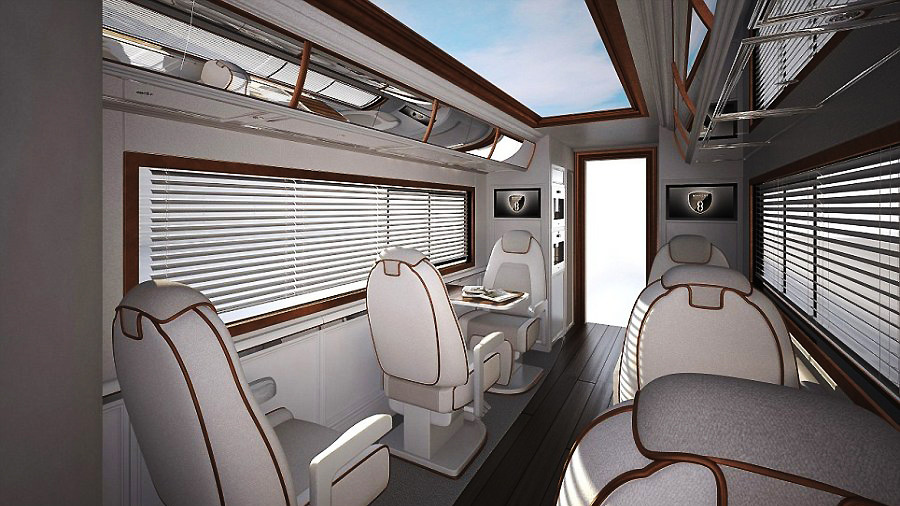 世界最豪華房車在迪拜開賣 世界最豪華房車在迪拜開賣