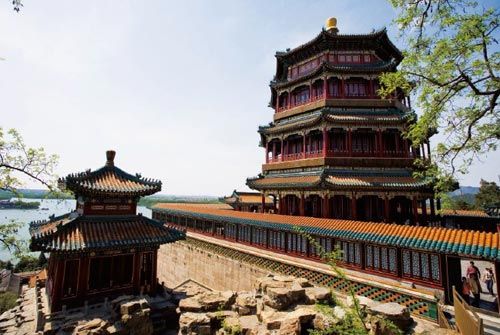 北方的皇家園林象征著盛世的繁華。