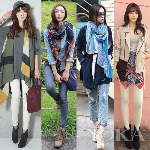 寒冬PK內(nèi)秀時尚 輕薄圍巾是主角 寒冬PK內(nèi)秀時尚 輕薄圍巾是主角