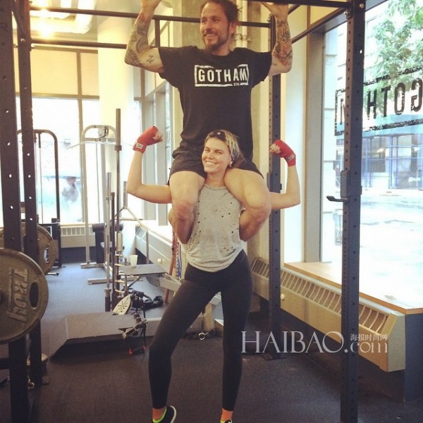 超?，旣惸取ち詹?(Maryna Linchuk) 近期健身私照