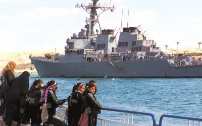 美國海軍“馬漢”號驅(qū)逐艦（資料圖片）。圖/CFP