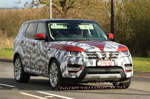 新一代攬勝運動版此前諜照 新一代攬勝運動版此前諜照