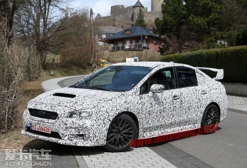 2015款斯巴魯WRX 諜照 2015款斯巴魯WRX 諜照