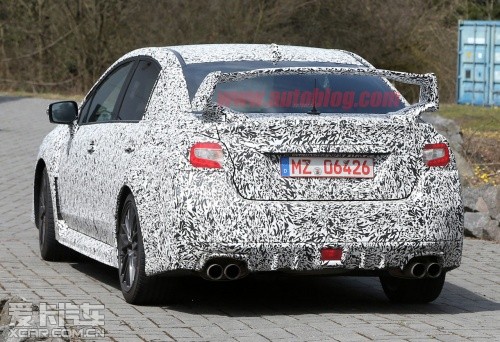 2015款斯巴魯WRX 諜照 2015款斯巴魯WRX 諜照