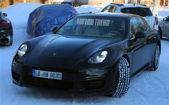 保時捷Panamera中期改款諜照 保時捷Panamera中期改款諜照