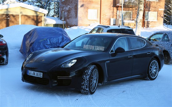 保時捷Panamera中期改款諜照 保時捷Panamera中期改款諜照