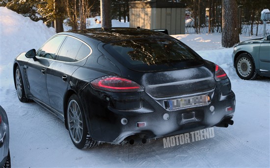 保時捷Panamera中期改款諜照 保時捷Panamera中期改款諜照