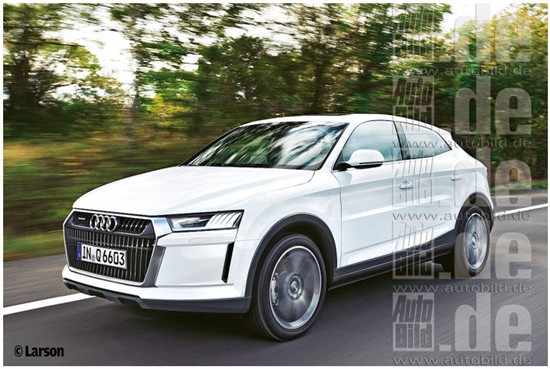 奧迪Q6最新效果圖曝光 奧迪Q6最新效果圖曝光