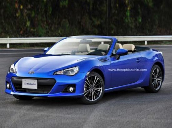 斯巴魯BRZ敞篷版或于2015年亮相 斯巴魯BRZ敞篷版或于2015年亮相
