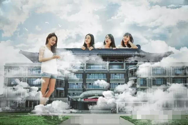 大學(xué)畢業(yè)爭(zhēng)拍創(chuàng)意照 北大女生化身巨人 大學(xué)畢業(yè)爭(zhēng)拍創(chuàng)意照 北大女生化身巨人