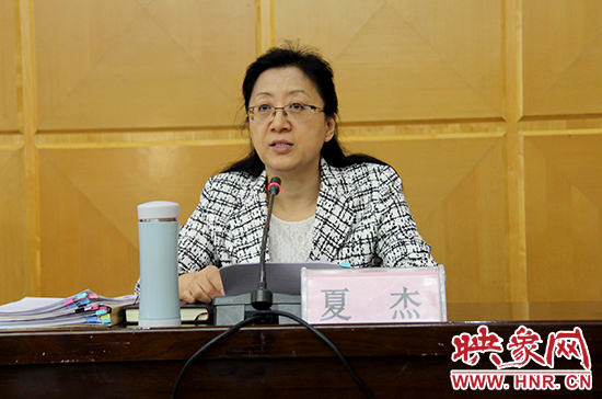 河南省委常委、組織部部長(zhǎng)夏杰