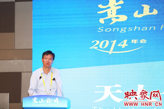 國務(wù)院發(fā)展研究中心原副主任、研究員盧中原演講。