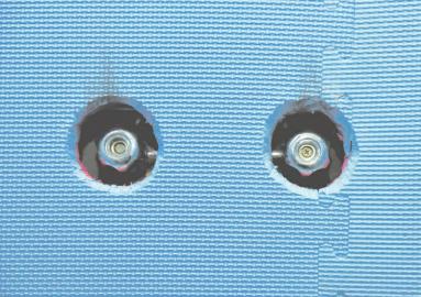 廁所內所有的水龍頭開關都進行了軟包。