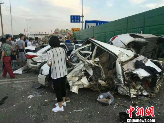 圖為事發(fā)現(xiàn)場(chǎng)。