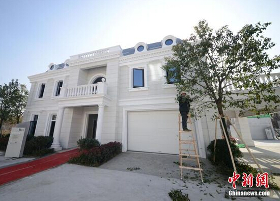 看！這些別墅都是3D打印出來的 僅耗時1天