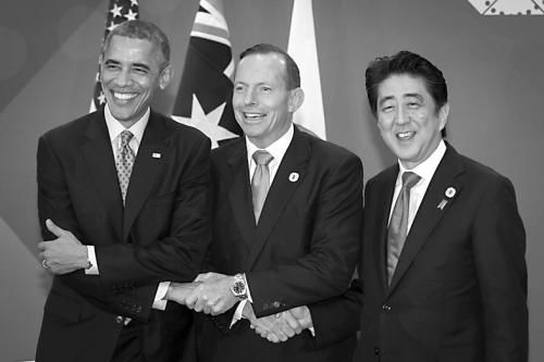 美日澳首腦會談否認(rèn)“針對中國” 奧巴馬透露中美嚴(yán)峻關(guān)系 美日澳首腦會談否認(rèn)“針對中國” 奧巴馬透露中美嚴(yán)峻關(guān)系