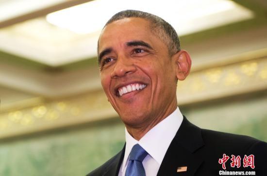 資料圖：美國總統(tǒng)奧巴馬。中新社發(fā) 廖攀 攝