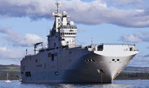 俄羅斯向法國購買西北風(fēng)級兩棲攻擊艦。