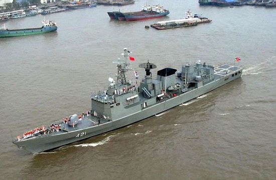 資料圖：中國為泰國建造的納萊頌恩級(jí)護(hù)衛(wèi)艦。