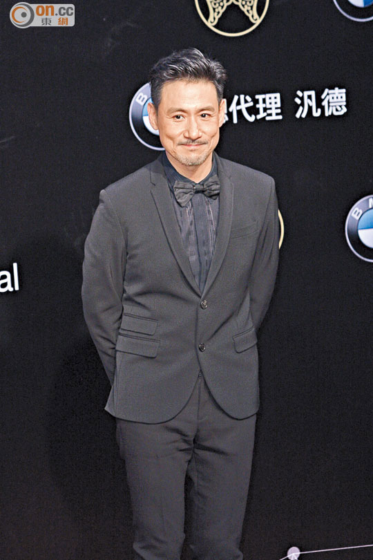 張學(xué)友排除萬難出席金曲獎(jiǎng)。